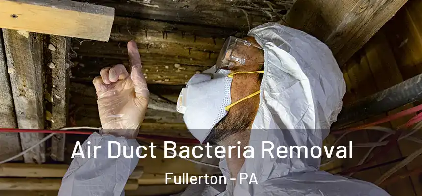  Air Duct Bacteria Removal Fullerton - PA
