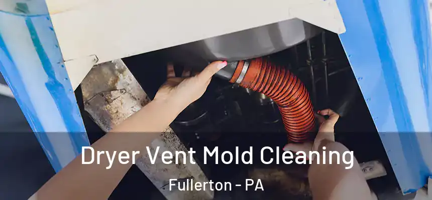 Dryer Vent Mold Cleaning Fullerton - PA